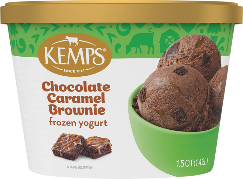 Chocolate Caramel Brownie