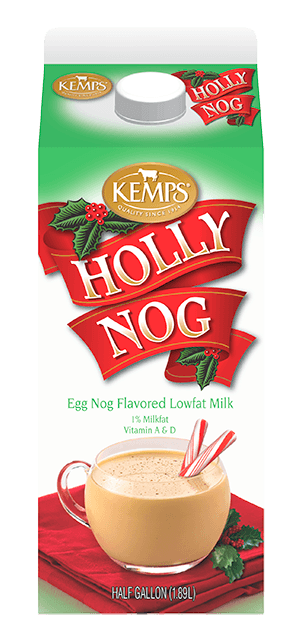 Holly Nog 1% Egg Nog Flavored Milk (Half Gallon)