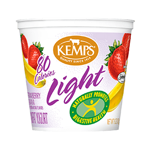 Light Yogurt (80 Calorie): Strawberry Banana (6 oz.)
