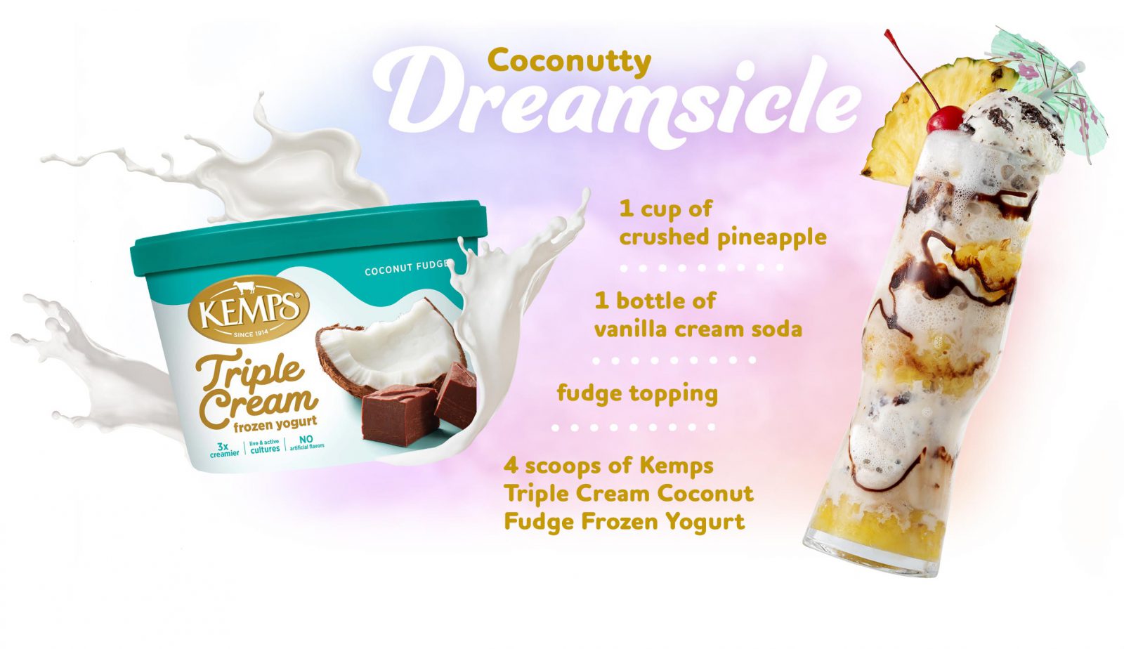 kempsfrozenyogurttriplecreamrecipe Kemps