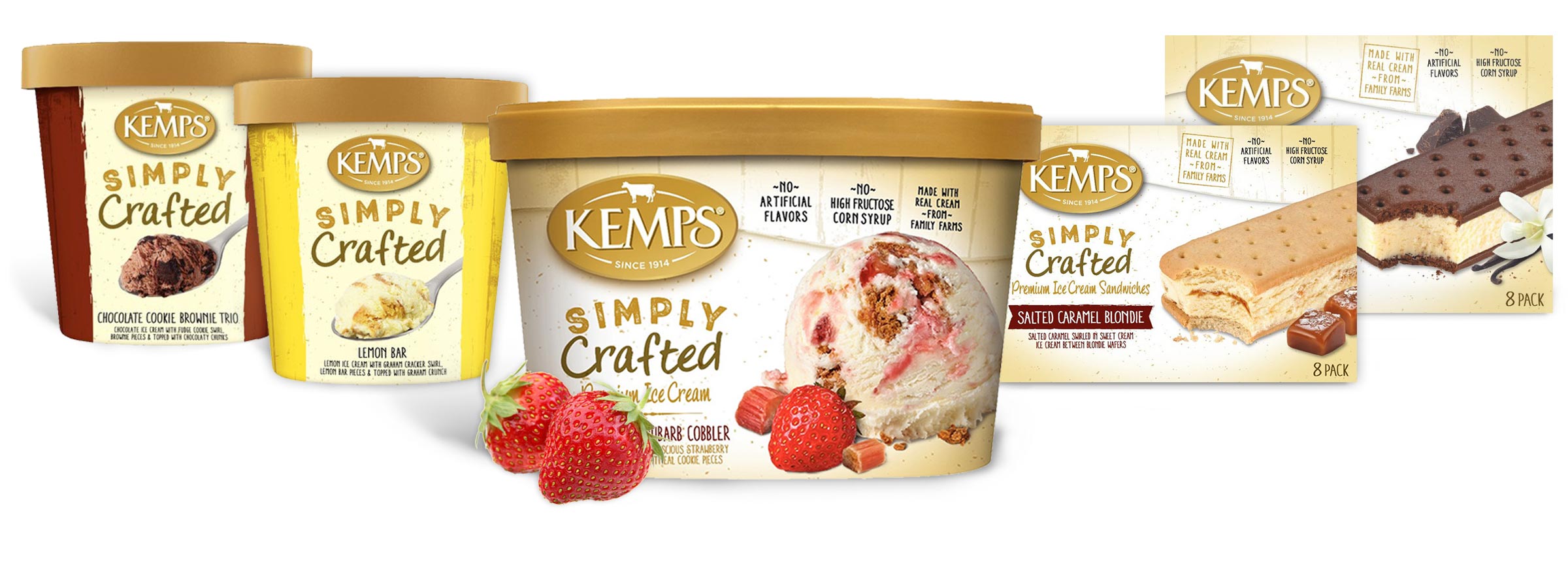 kempssimplycraftedicecreamflavors Kemps