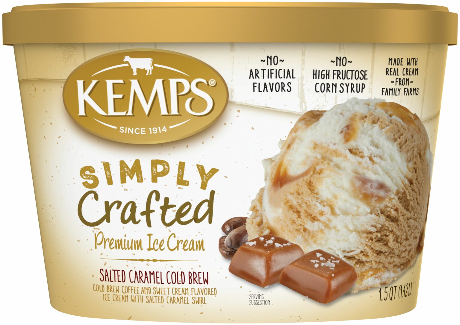 180101 180128 04491 Kemps Simply Crafted Salted Caramel Cold Brew Ice