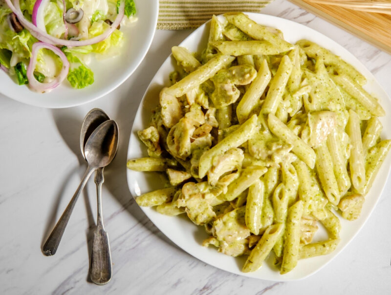 Creamy Pesto Pasta