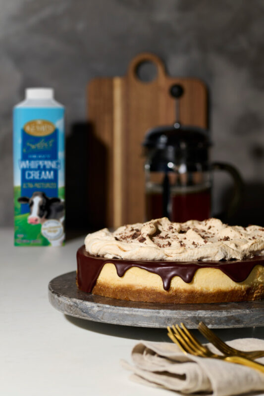 Triple Coffee Cheesecake