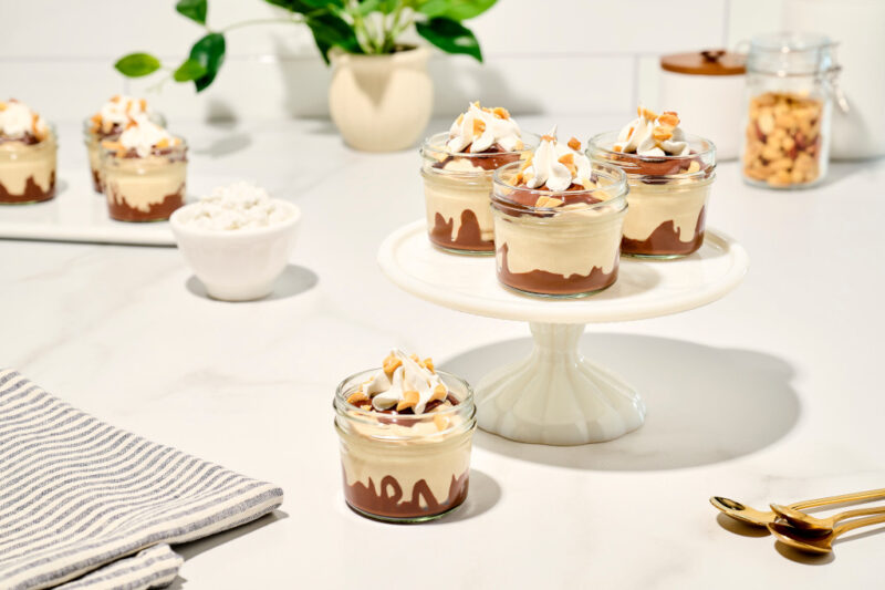 Protein-Packed Chocolate Peanut Butter Parfait