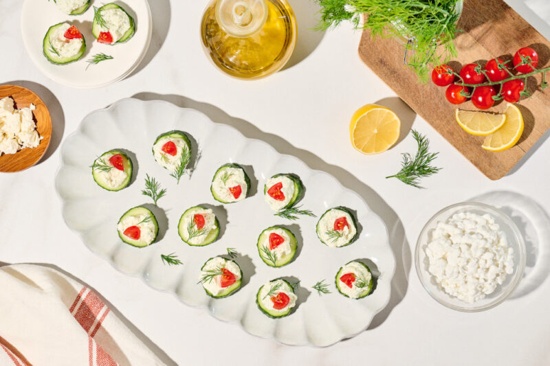Dill Cucumber Bites